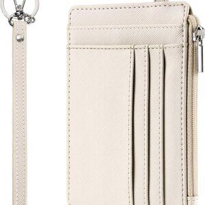Chic Cream Key and Card Holder